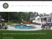 Tablet Screenshot of landscapinginnh.com